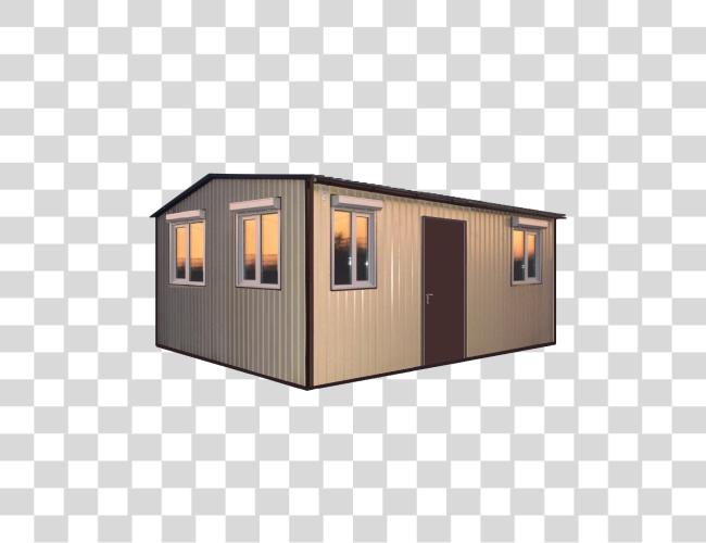 Download prefabricated modular building Clip Art